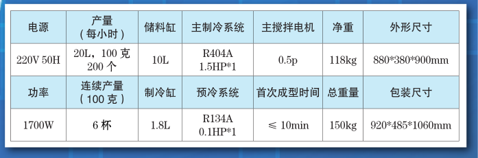 Z20台式单头软冰淇淋机